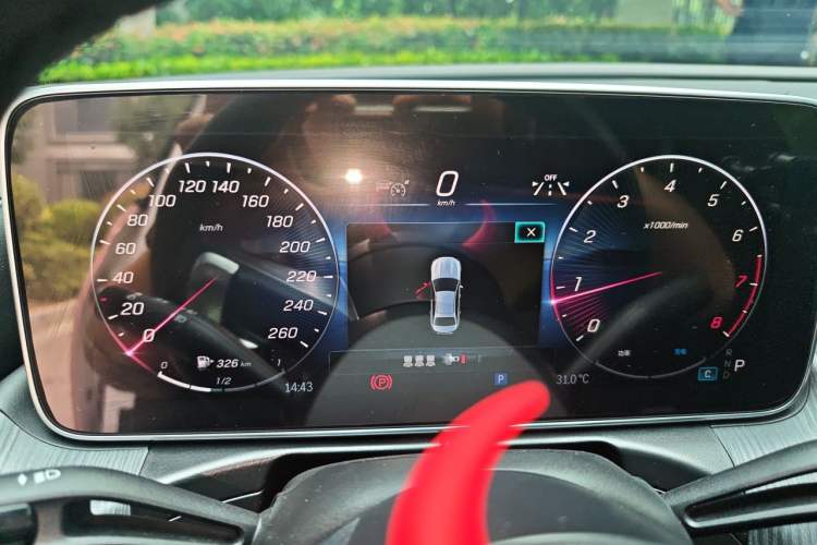 Used Mercedes-Benz C-Class 2023 Second Facelift C 260 L Sport Edition Instrument Cluster