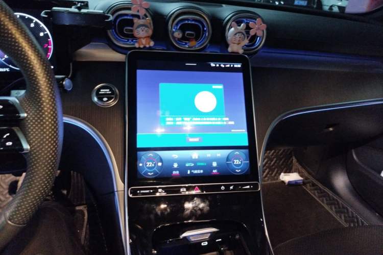 Used Mercedes-Benz C-Class 2023 Restyled C 260 L Night Edition Sports Version Audio And AC Panel