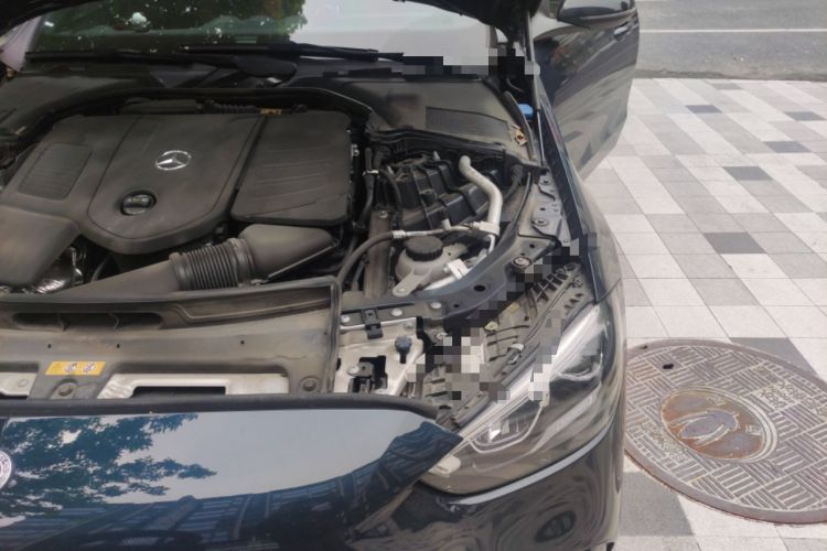 Used Mercedes-Benz C-Class 2023 C 260 L Bright Night Sports Edition Engine Bay Left