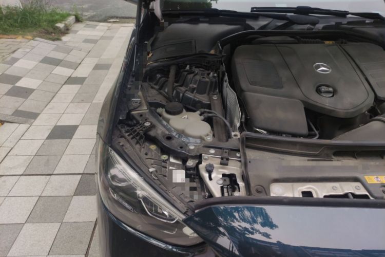 Used Mercedes-Benz C-Class 2023 C 260 L Bright Night Sports Edition Engine Bay Right