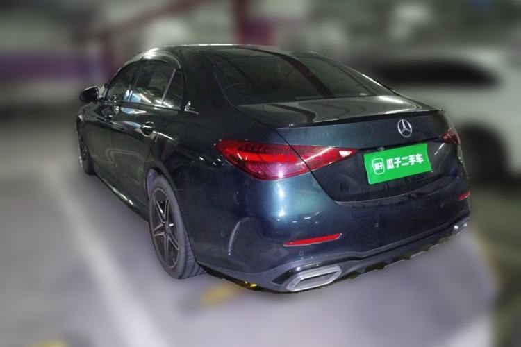 Used Mercedes-Benz C-Class 2023 Restyled C 260 L Night Edition Sports Version Rear Left 45 Deg