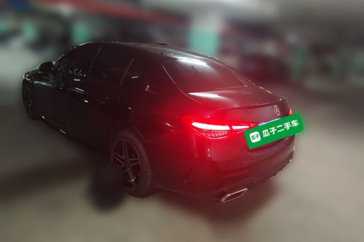 Used Mercedes-Benz C-Class 2023 Restyled C 260 L Night Edition Sports Version Rear Left 45 Deg
