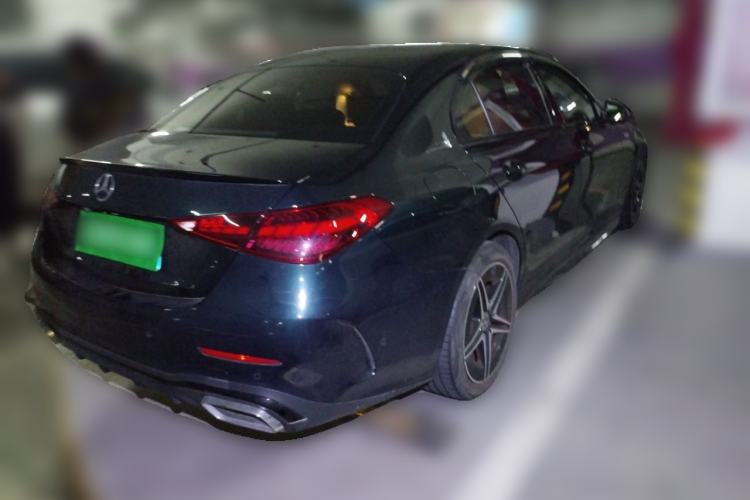 Used Mercedes-Benz C-Class 2023 Restyled C 260 L Night Edition Sports Version Rear Right 45 Deg