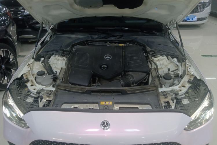 Used Mercedes-Benz C-Class 2023 C 260 L Bright Night Sports Edition Engine Bay