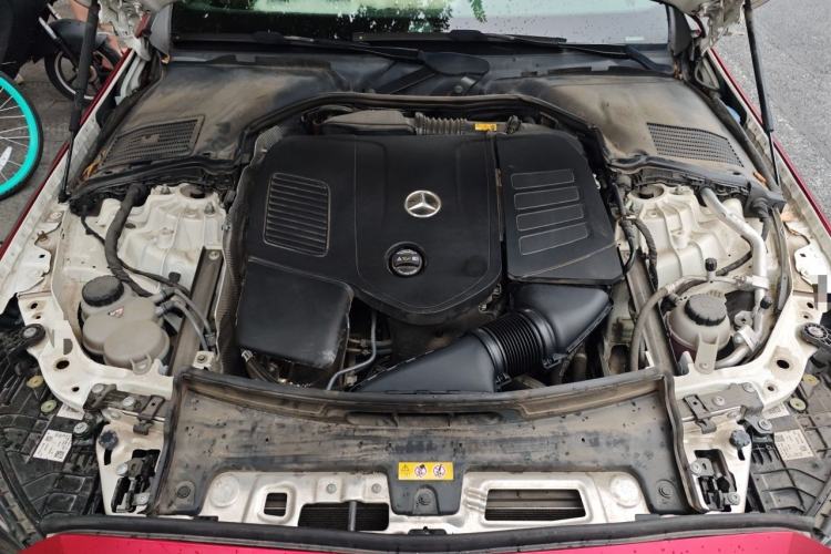 Used Mercedes-Benz C-Class 2023 Facelift C 260 L Engine Bay