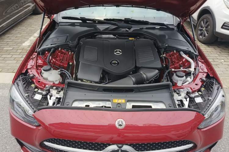Used Mercedes-Benz C-Class 2023 Revised C 200 L Sport Edition Engine Bay