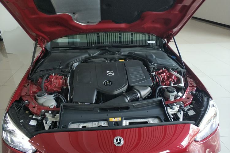 Used Mercedes-Benz C-Class 2023 Revised C 200 L Sport Edition Engine Bay