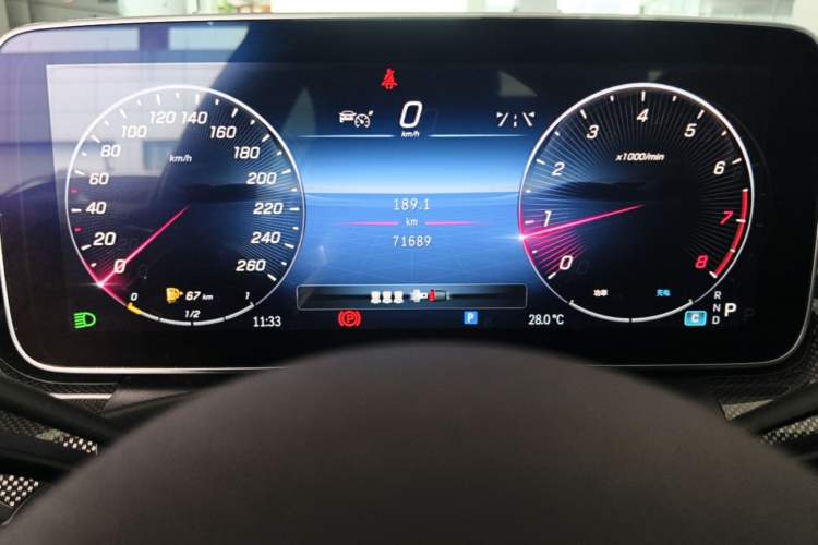 Used Mercedes-Benz C-Class 2023 C 260 L Sport Edition Instrument Cluster