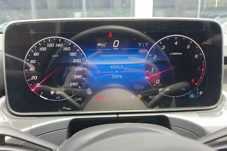 Used Mercedes-Benz C-Class 2023 Revised C 200 L Sport Edition Instrument Cluster