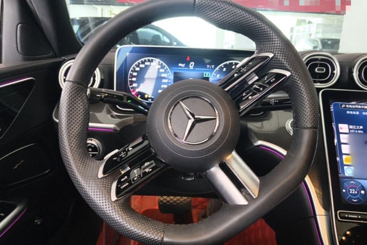 Used Mercedes-Benz C-Class 2023 C 260 L Sport Edition Steering Wheel