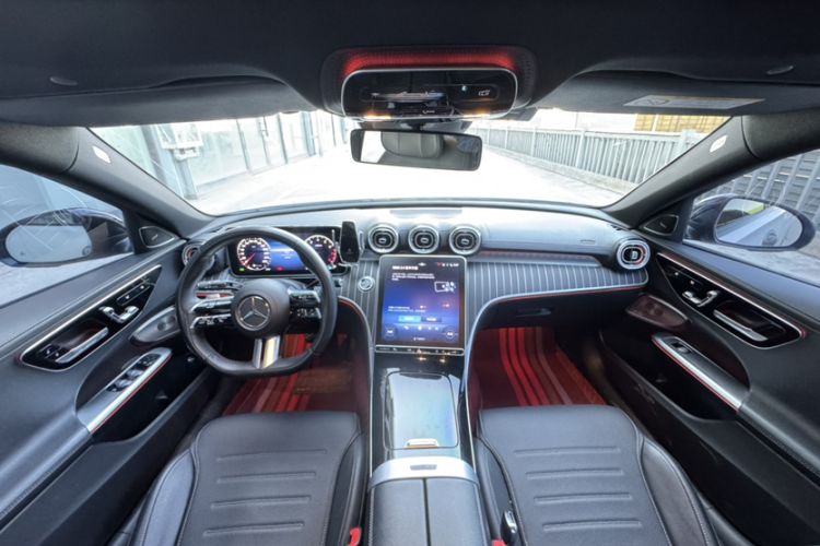 Used Mercedes-Benz C-Class 2023 C 260 L Bright Night Sports Edition Interior 1