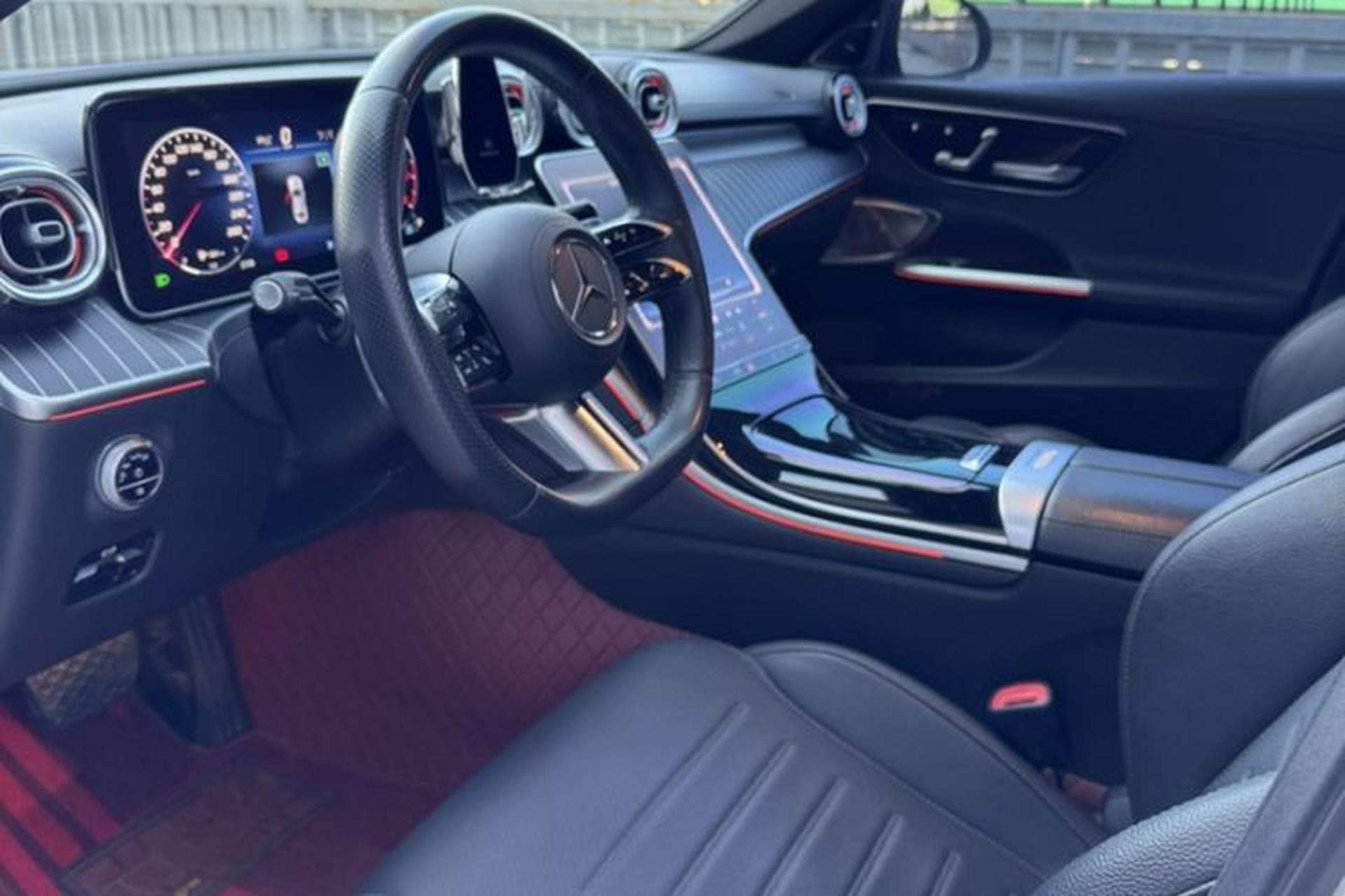 Used Mercedes-Benz C-Class 2023 C 260 L Bright Night Sports Edition Interior 3