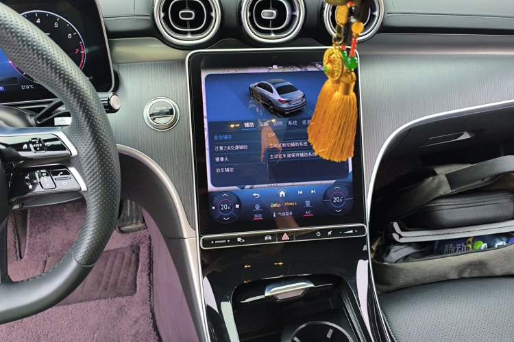 Used Mercedes-Benz C-Class 2023 C 260 L Sport Edition Audio And AC Panel