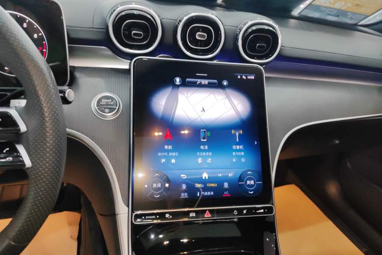 Used Mercedes-Benz C-Class 2023 C 200 L Sport Edition Audio And AC Panel