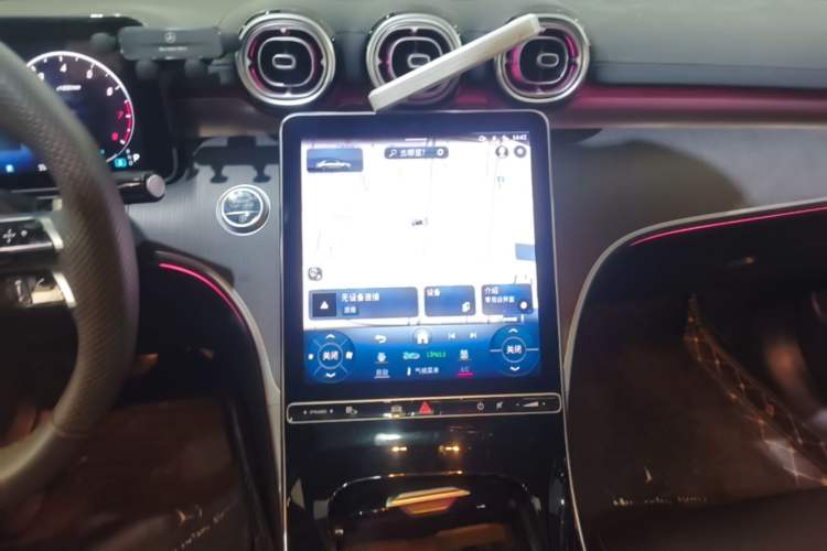 Used Mercedes-Benz C-Class 2023 Restyled C 260 L Sport Edition Audio And AC Panel
