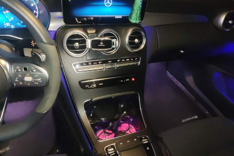 Used Mercedes-Benz C-Class 2023 C 260 Coupe Audio And AC Panel