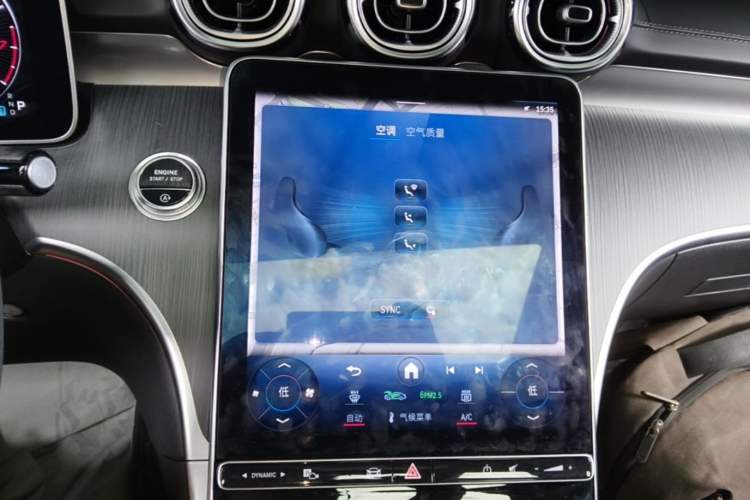 Used Mercedes-Benz C-Class 2023 Restyled C 260 L Sport Edition Audio And AC Panel
