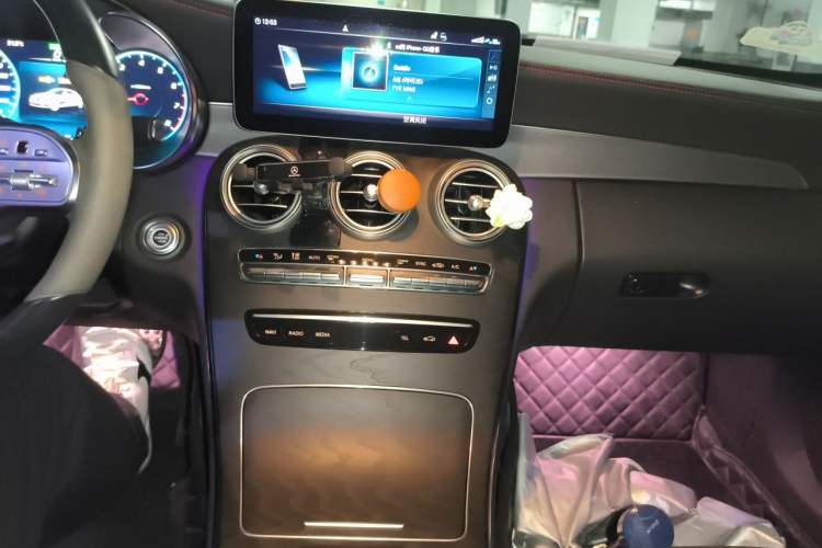 Used Mercedes-Benz C-Class 2023 C 260 Coupe Audio And AC Panel