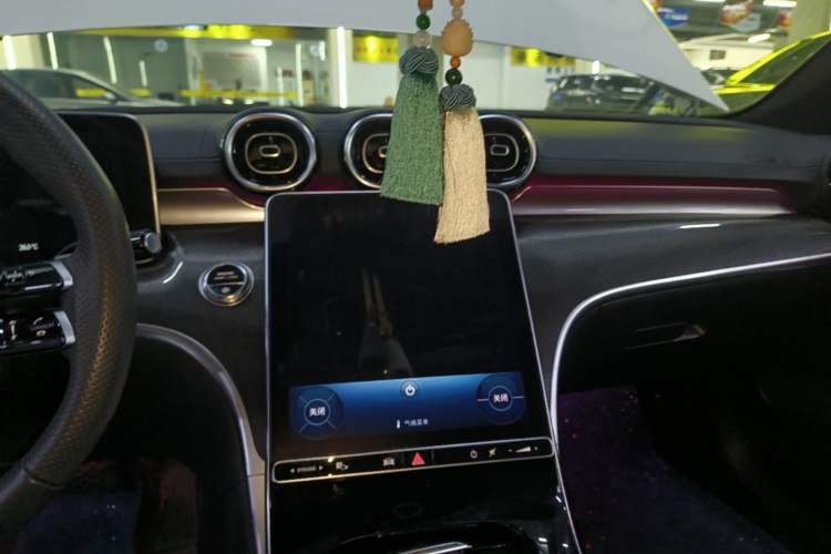 Used Mercedes-Benz C-Class 2023 Revised C 200 L Sport Edition Audio And AC Panel