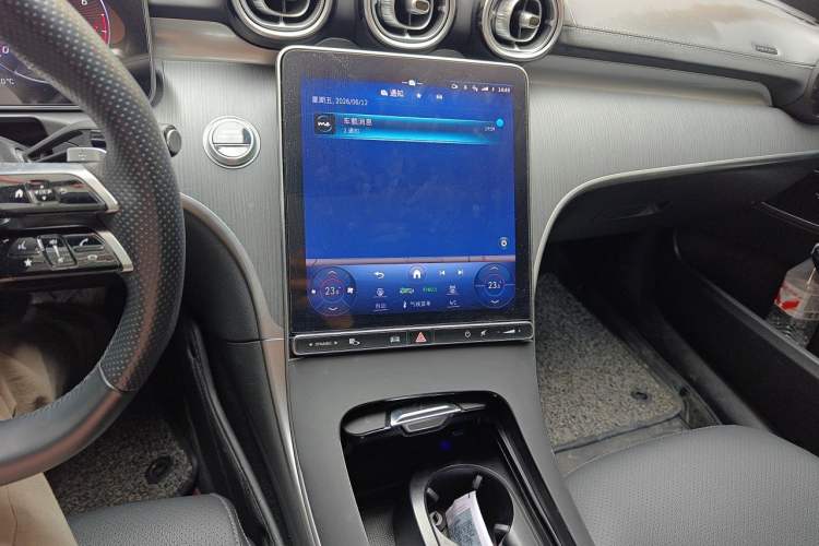 Used Mercedes-Benz C-Class 2023 C 260 L Sport Edition Audio And AC Panel