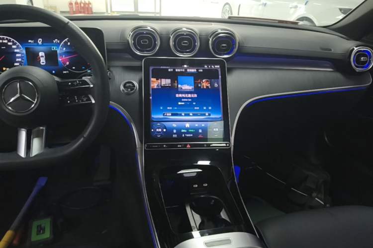 Used Mercedes-Benz C-Class 2023 C 260 L Sport Edition Audio And AC Panel