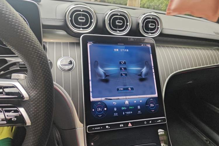 Used Mercedes-Benz C-Class 2023 C 260 L Sport Edition Audio And AC Panel