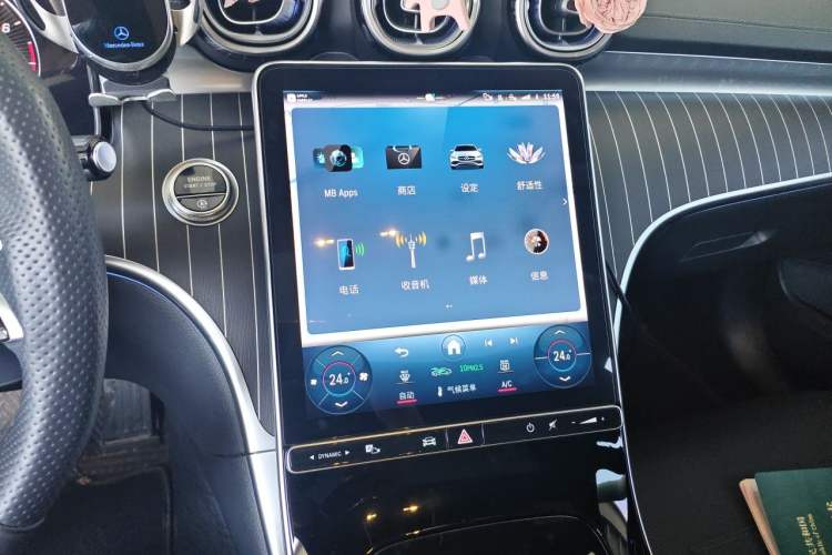 Used Mercedes-Benz C-Class 2023 C 260 L Sport Edition Audio And AC Panel