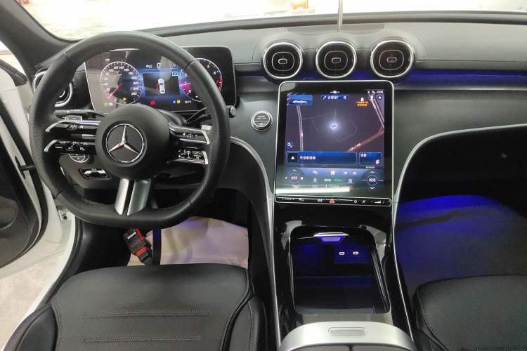 Used Mercedes-Benz C-Class 2023 Revised C 200 L Sport Edition Audio And AC Panel