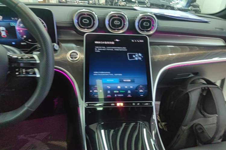 Used Mercedes-Benz C-Class 2023 Restyled C 260 L Sport Edition Audio And AC Panel