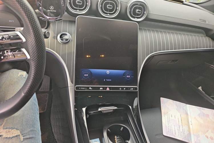 Used Mercedes-Benz C-Class 2023 C 260 L Sport Edition Audio And AC Panel