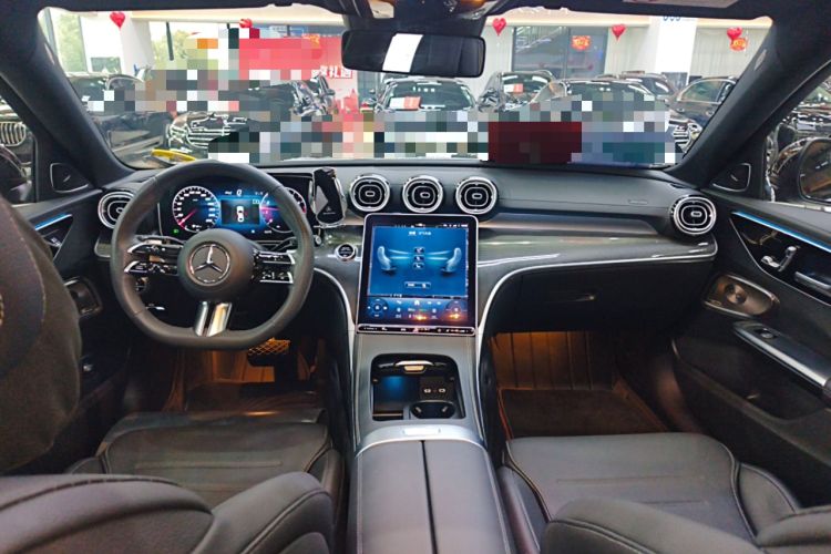 Used Mercedes-Benz C-Class 2023 Second Facelift C 260 L Starry Night Sports Edition Center Console
