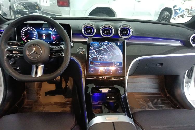 Used Mercedes-Benz C-Class 2023 C 260 L Bright Night Sports Edition Center Console