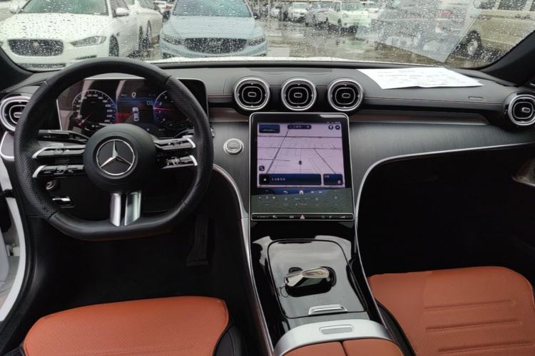 Used Mercedes-Benz C-Class 2023 C 260 L Bright Night Sports Edition Center Console