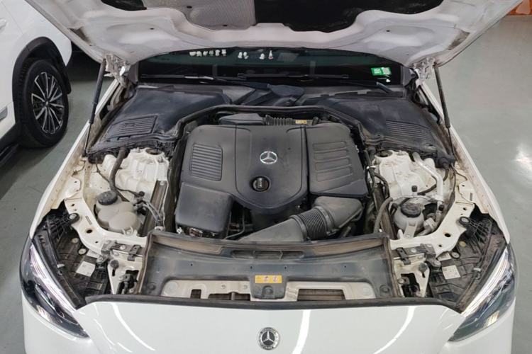 Used Mercedes-Benz C-Class 2023 Restyled C 260 L Night Edition Sports Version Engine Bay