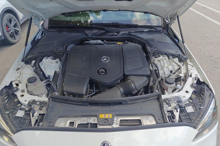 Used Mercedes-Benz C-Class 2023 C 260 L Bright Night Sports Edition Engine Bay