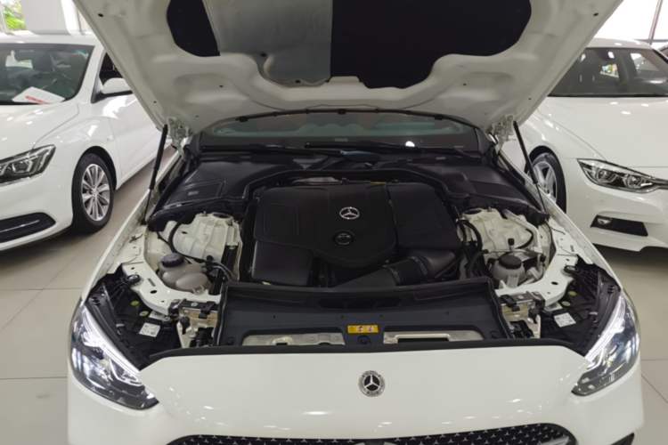 Used Mercedes-Benz C-Class 2023 Revised C 200 L Sport Edition Engine Bay