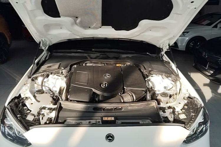 Used Mercedes-Benz C-Class 2023 Revised C 200 L Sport Edition Engine Bay