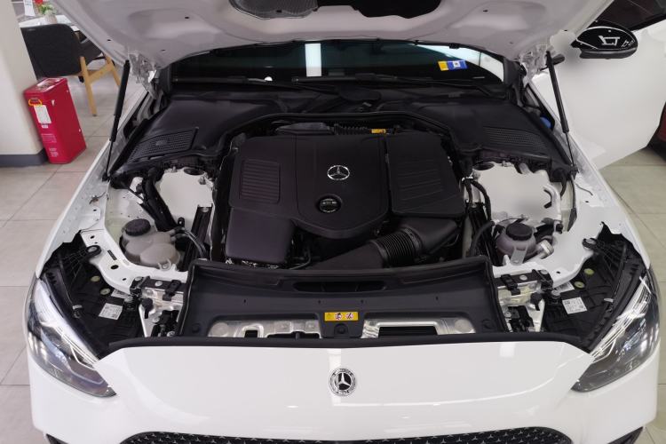 Used Mercedes-Benz C-Class 2023 Restyled C 260 L Night Edition Sports Version Engine Bay
