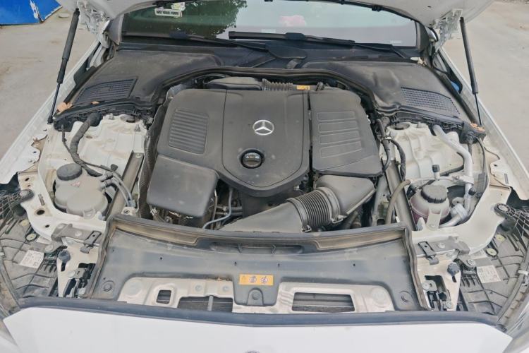 Used Mercedes-Benz C-Class 2023 Second Facelift C 260 L Starry Night Sports Edition Engine Bay