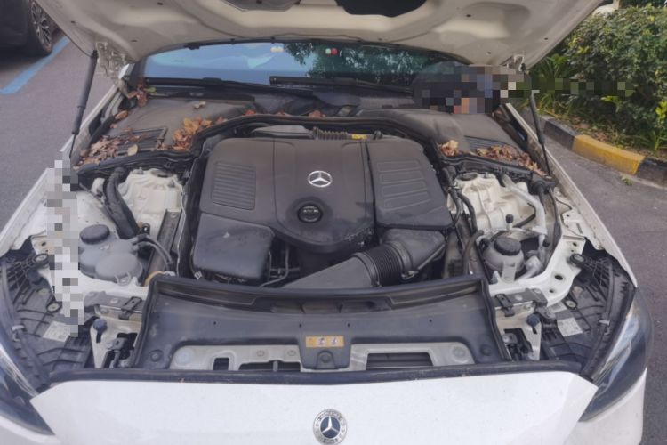 Used Mercedes-Benz C-Class 2023 C 260 L Bright Night Sports Edition Engine Bay