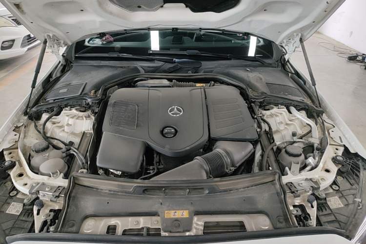 Used Mercedes-Benz C-Class 2023 Second Facelift C 260 L Sport Edition Engine Bay