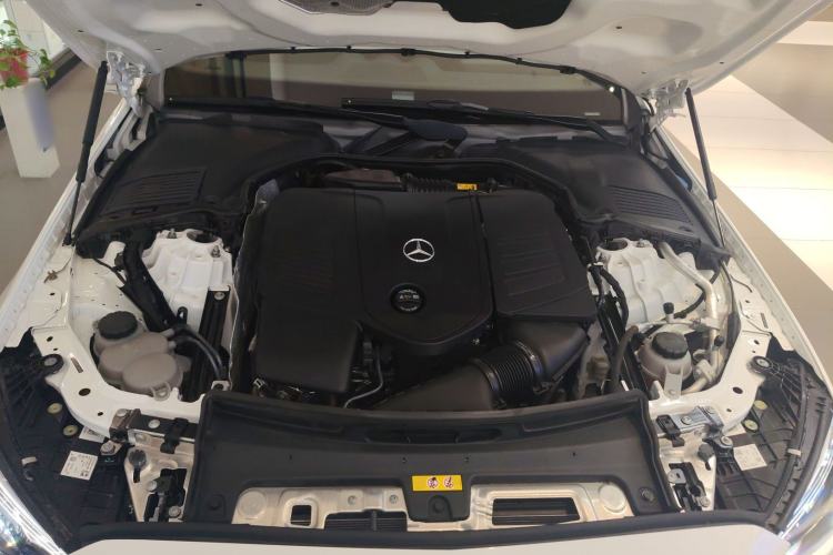 Used Mercedes-Benz C-Class 2023 C 260 L Bright Night Sports Edition Engine Bay