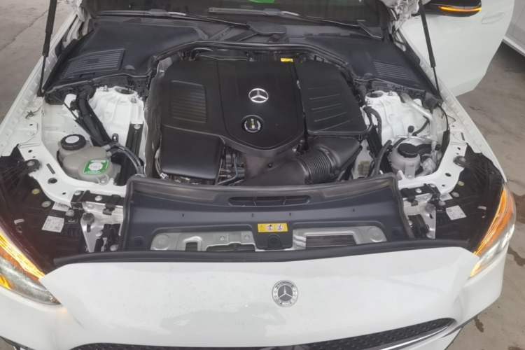 Used Mercedes-Benz C-Class 2023 C 260 L Bright Night Sports Edition Engine Bay