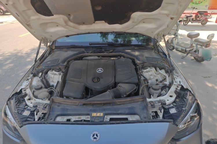 Used Mercedes-Benz C-Class 2023 Revised C 200 L Sport Edition Engine Bay