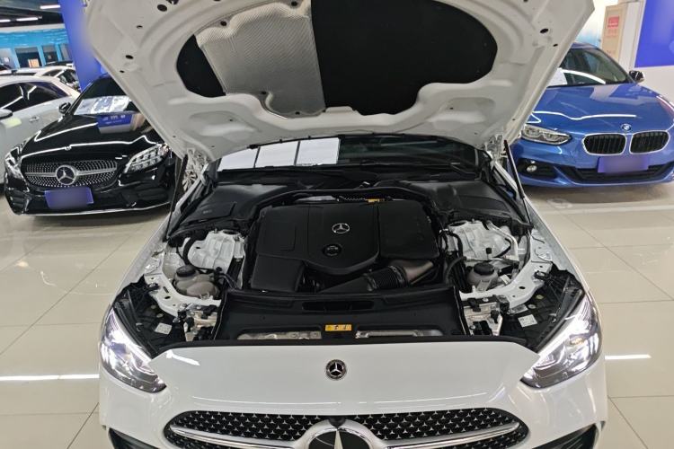 Used Mercedes-Benz C-Class 2023 Revised C 200 L Sport Edition Engine Bay