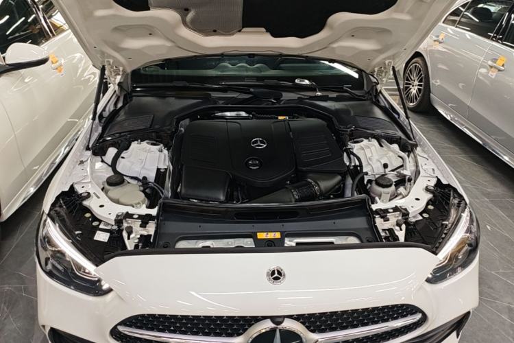 Used Mercedes-Benz C-Class 2023 Revised C 200 L Sport Edition Engine Bay