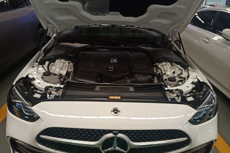 Used Mercedes-Benz C-Class 2023 Second Facelift C 260 L Sport Edition Engine Bay