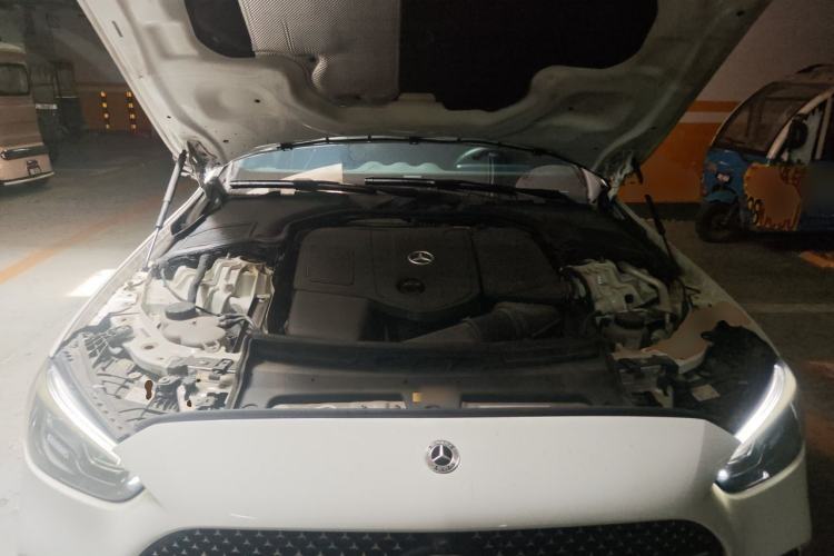 Used Mercedes-Benz C-Class 2023 Restyled C 260 L Night Edition Sports Version Engine Bay