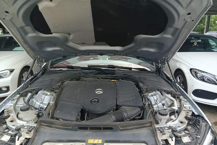 Used Mercedes-Benz C-Class 2023 Second Facelift C 260 L Sport Edition Engine Bay