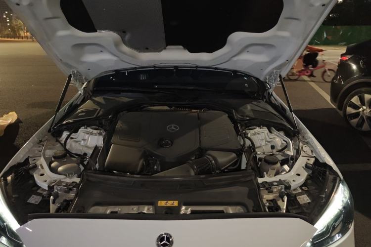Used Mercedes-Benz C-Class 2023 Second Facelift C 260 L Starry Night Sports Edition Engine Bay